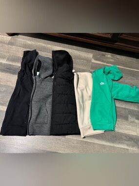 Nike Kids Green Sweatpants Joggers - Teal Green